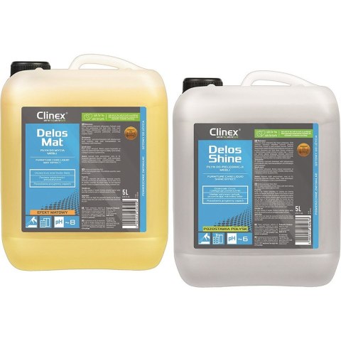Płyn do pielęgnacji mebli CLINEX Delos Mat 5L