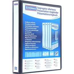 Segregator ofertowy Donau A4/30mm 4R czarny