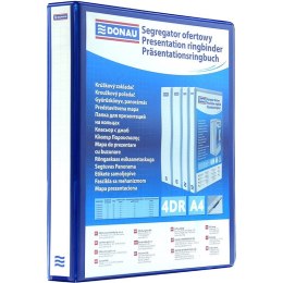 Segregator ofertowy Donau A4/40mm 4R niebieski