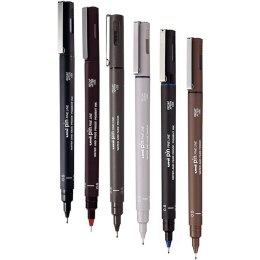 Cienkopis kreślarski Uni Pin-200 0.5mm jasnoszary