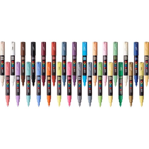 Marker z farbą plakatową Uni POSCA PC-1M słomiany