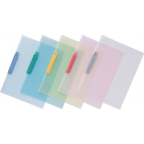 Skoroszyt z klipsem Pentel Clip File A4 20k transp