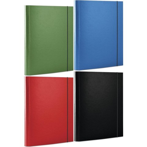Teczka z gumką OFFICE PRODUCTS, PP, A4/30, 3-skrz.