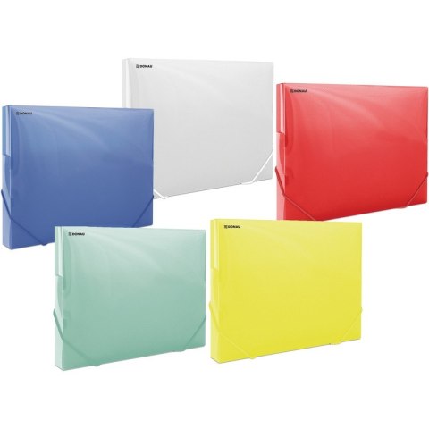 Teczka z gumką przestrz. DONAU, PP, A4/30, 700mikr